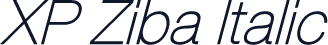 XP Ziba Italic