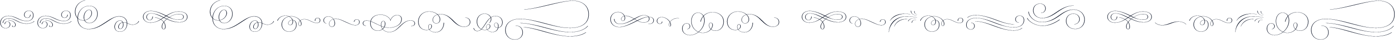 VVDS Dickens Tale Script Swirls