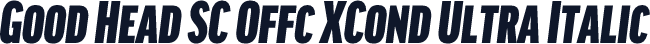 Good Head SC Offc XCond Ultra Italic
