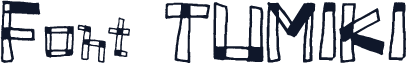 Font TUMIKI