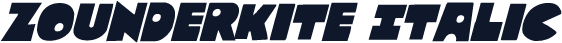 Zounderkite Italic