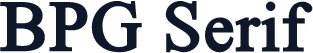 BPG Serif
