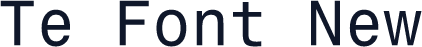 Te Font New
