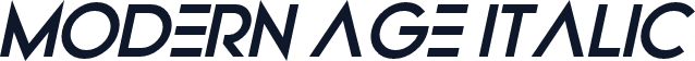 Modern Age Italic