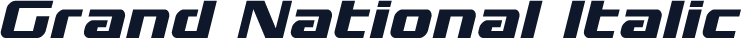 Grand National Italic