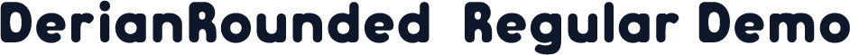 DerianRounded-Regular Demo