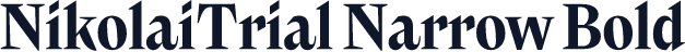 NikolaiTrial Narrow Bold