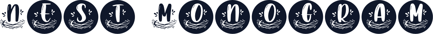 Nest Monogram