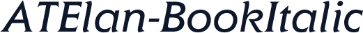 ATElan-BookItalic