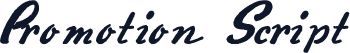 Promotion Script
