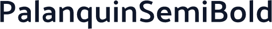 PalanquinSemiBold