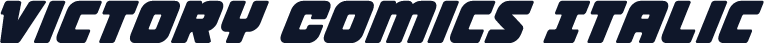 Victory Comics Italic