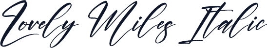 Lovely Miles Italic