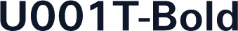 U001T-Bold