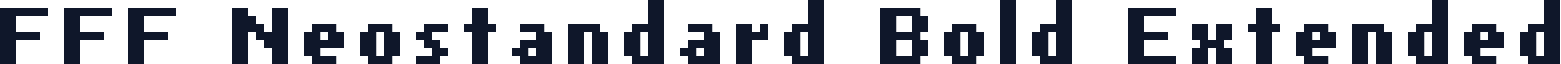 FFF Neostandard Bold Extended