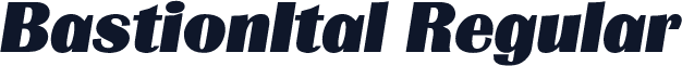 BastionItal Regular