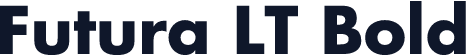 Futura LT Bold