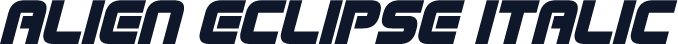 Alien Eclipse Italic