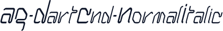 AG-DartCnd-NormalItalic