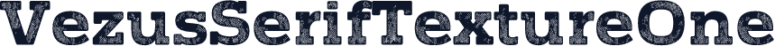 VezusSerifTextureOne
