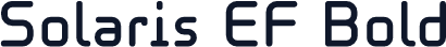 Solaris EF Bold