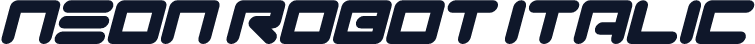 Neon Robot Italic