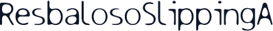ResbalosoSlippingA