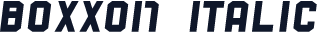 Boxxon Italic