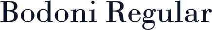 Bodoni Regular