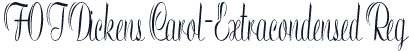 FOTDickensCarol-ExtracondensedReg