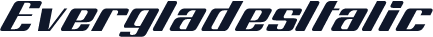 EvergladesItalic