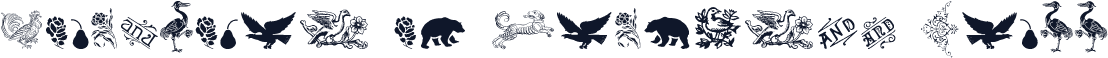 Cornucopia of Dingbats Three