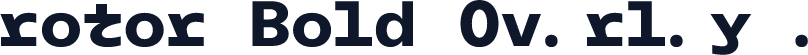 rotor Bold Overlay 0