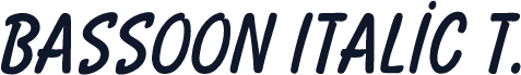 Bassoon Italic T.