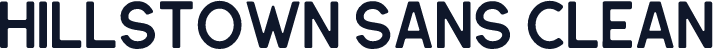 Hillstown Sans Clean