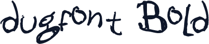 dugfont Bold