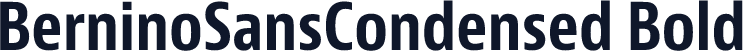 BerninoSansCondensed Bold