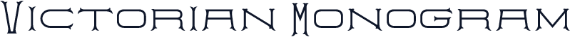 Victorian Monogram
