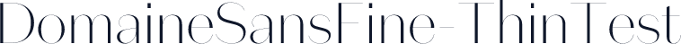 DomaineSansFine-ThinTest