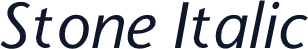 Stone Italic