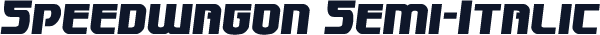 Speedwagon Semi-Italic