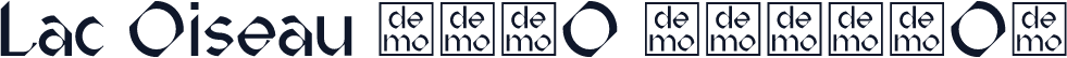 Lac Oiseau DEMO VERSION