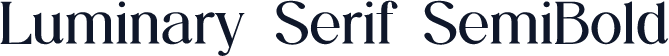 Luminary Serif SemiBold