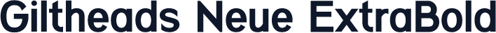 Giltheads Neue ExtraBold