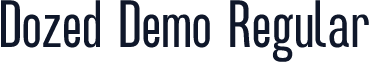 Dozed Demo Regular