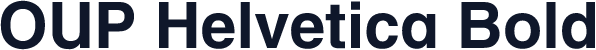 OUP Helvetica Bold