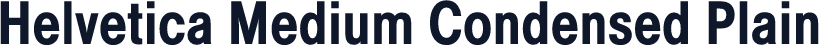 Helvetica Medium Condensed Plain