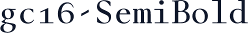 gc16-SemiBold