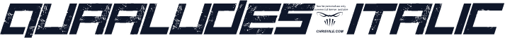 Quaaludes-Italic