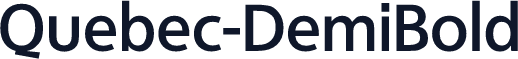 Quebec-DemiBold